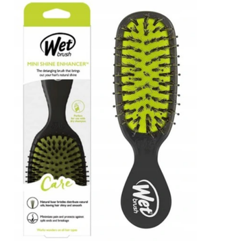 Wet Brush Mini Shine Enhancer Nero Pennello Lime Nero