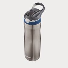 Contigo 49 Water Bottle Ashland Chill Silver 590ml