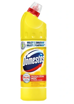 Domestos Płyn do czyszczenia toalet WC żółty 750 ml