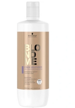 Schwarzkopf Blondme Cool Purple Shampoo 1000 ml