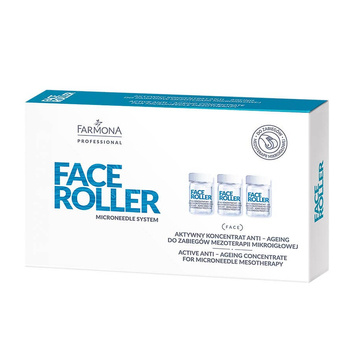 Farmona Professional Face Roller Concentrat activ anti-îmbătrânire pentru tratamente de mezoterapie cu microace 5x5 ml