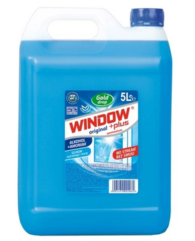 Gold Drop Windof detergent pentru sticlă și oglindă 5 L