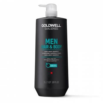 Goldwell DLS Sampon pentru par si corp pentru barbati 1000 ml