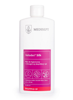 Medisept Velodes Silk Liquid pentru igiena si dezinfectarea chirurgicala a mainilor 500 ml