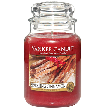 Yankee Candle Sparkling Scorțișoară Borcan mare 623g